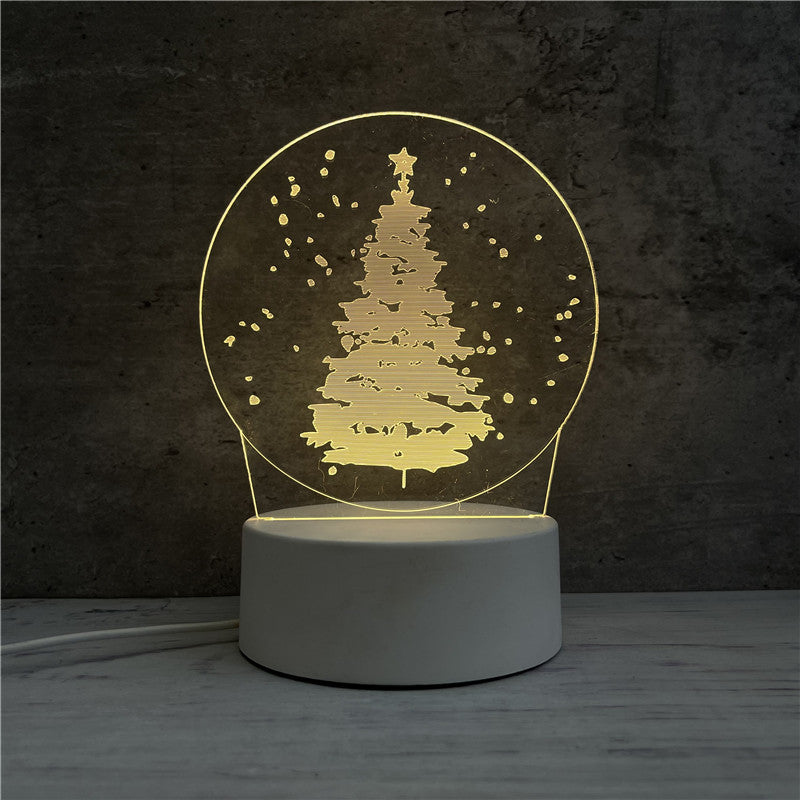 3D Illusion Night Light - Unique LED Lamp for Kids & Home Decor