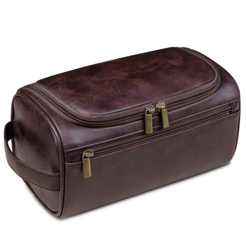 Premium Large Toiletry Bag for Men - Stylish Waterproof Travel Organizer
