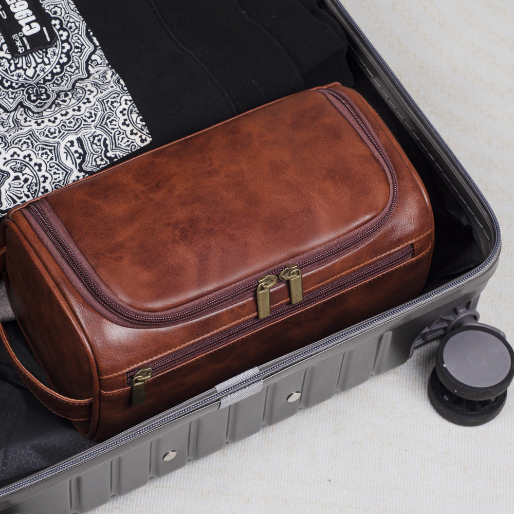 Premium Large Toiletry Bag for Men - Stylish Waterproof Travel Organizer