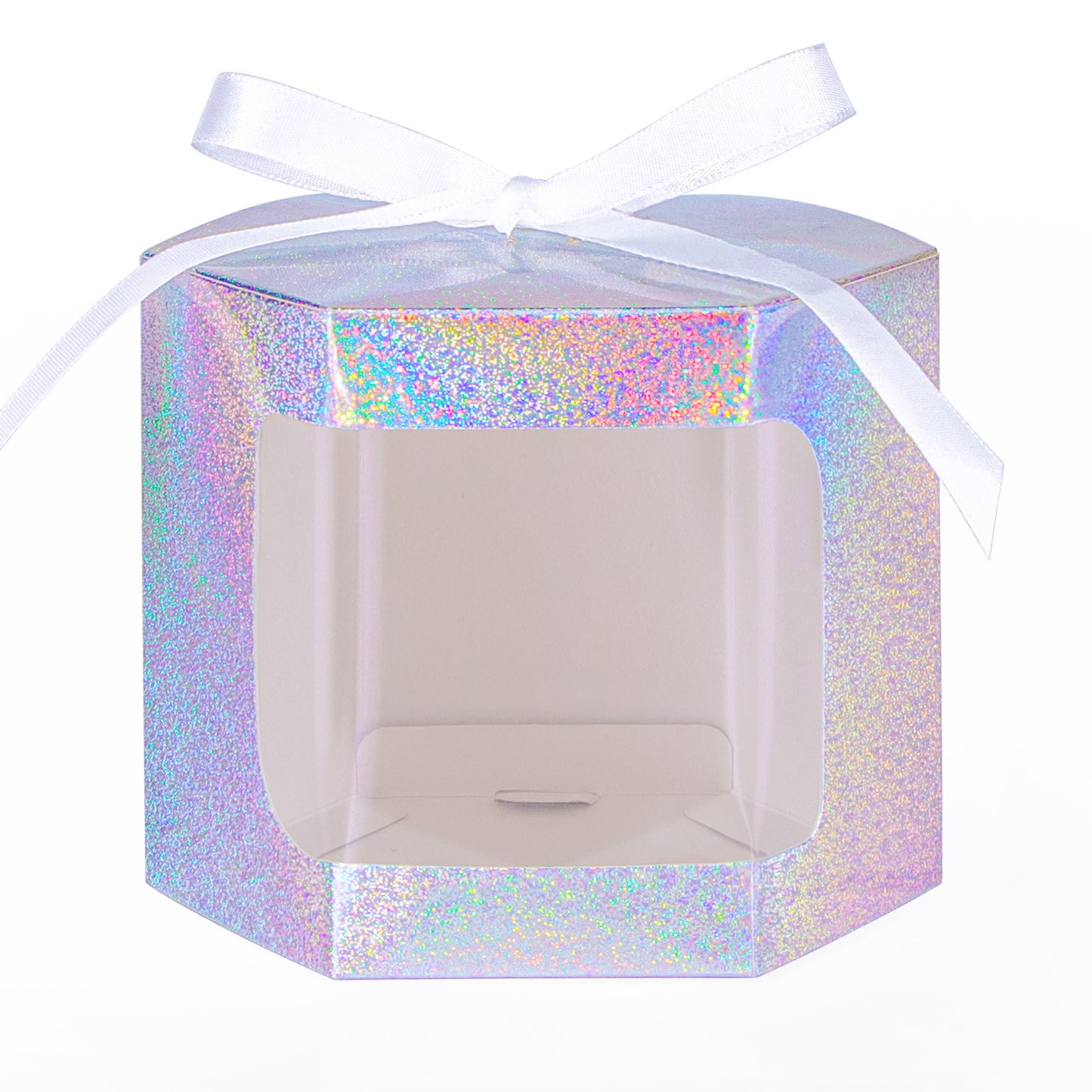 10 Pack Hexagonal Kraft Candy Boxes - Wedding, Party & Gift Packaging